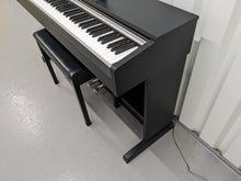 Load image into Gallery viewer, Yamaha Arius YDP-142 Digital Piano and stool in satin black Stock number 24283
