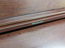 Load image into Gallery viewer, TECHNICS SX-PX662 DIGITAL PIANO AND STOOL IN MAHOGANY  stock number 24284
