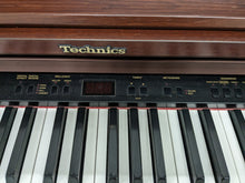 Load image into Gallery viewer, TECHNICS SX-PX662 DIGITAL PIANO AND STOOL IN MAHOGANY  stock number 24284
