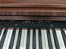 Load image into Gallery viewer, TECHNICS SX-PX662 DIGITAL PIANO AND STOOL IN MAHOGANY  stock number 24284
