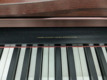 Load image into Gallery viewer, TECHNICS SX-PX662 DIGITAL PIANO AND STOOL IN MAHOGANY  stock number 24284
