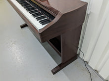 Load image into Gallery viewer, TECHNICS SX-PX662 DIGITAL PIANO AND STOOL IN MAHOGANY  stock number 24284
