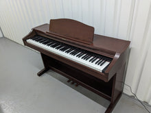 Load image into Gallery viewer, TECHNICS SX-PX662 DIGITAL PIANO AND STOOL IN MAHOGANY  stock number 24284
