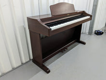 Load image into Gallery viewer, TECHNICS SX-PX662 DIGITAL PIANO AND STOOL IN MAHOGANY  stock number 24284
