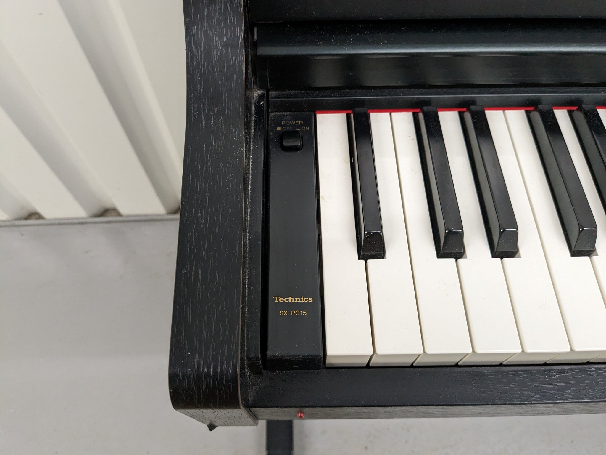 Technics SX-PC15 Digital Piano in satin black, Steinway samples