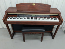 Load image into Gallery viewer, Yamaha Clavinova CLP-170 Digital Piano and stool in mahogany colour stock #24287
