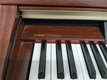 Load image into Gallery viewer, Yamaha Clavinova CLP-170 Digital Piano and stool in mahogany colour stock #24287
