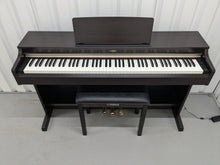 Load image into Gallery viewer, Yamaha Arius YDP-162 Digital Piano in rosewood, clavinova keyboard stock # 24288
