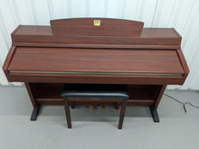 Load image into Gallery viewer, Yamaha Clavinova CLP-230 Digital Piano and stool in mahogany stock nr 24294
