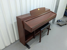 Load image into Gallery viewer, Yamaha Clavinova CLP-230 Digital Piano and stool in mahogany stock nr 24294
