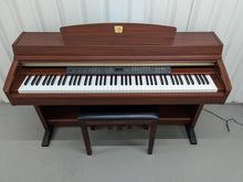 Load image into Gallery viewer, Yamaha Clavinova CLP-230 Digital Piano and stool in mahogany stock nr 24294
