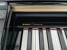 Load image into Gallery viewer, Yamaha Clavinova CLP-170PE Digital Piano glossy black polished ebony stock #24293
