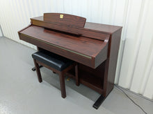 Load image into Gallery viewer, Yamaha Clavinova CLP-330 Digital Piano and stool in mahogany stock #24301
