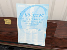 Load image into Gallery viewer, Yamaha Clavinova CLP-330 Digital Piano and stool in mahogany stock #24301
