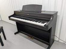 Load image into Gallery viewer, Roland HP-7e digital piano and stool in dark rosewood finish stock number 24306
