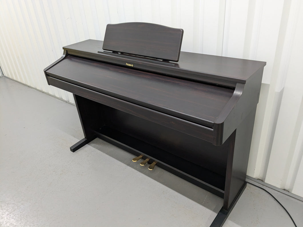 Roland HP-2e digital piano in dark rosewood finish stock number 24303