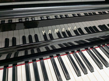 Load image into Gallery viewer, Yamaha Clavinova CLP-535 CLP-535PE Digital Piano in gloss black stock # 24312
