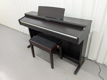 Load image into Gallery viewer, Kawai KDP110 digital piano and stool in rosewood finish stock number 24306
