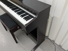 Load image into Gallery viewer, Kawai KDP110 digital piano and stool in rosewood finish stock number 24306
