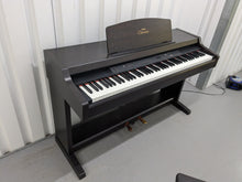 Load image into Gallery viewer, Yamaha Clavinova CLP-820 Digital Piano and stool in dark rosewood stock nr 24331
