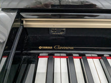 Load image into Gallery viewer, Yamaha Clavinova CLP-280 in Polished glossy black + matching stool stock # 24292
