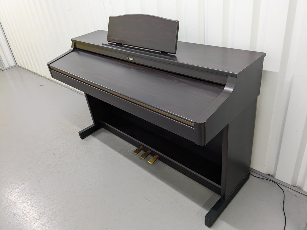 Roland HP103e digital piano in dark rosewood finish stock number 24333