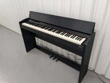 Load image into Gallery viewer, Roland F120R compact slim size Digital Piano in black finish stock # 24337
