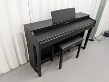 Load image into Gallery viewer, Yamaha clavinova CLP-625 digital piano in satin black colour stock # 22339
