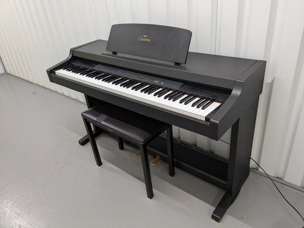 Yamaha Clavinova CLP-311 Digital Piano and stool in dark rosewood stock no 24322