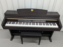 Load image into Gallery viewer, Yamaha Clavinova CLP-230 Digital Piano and stool in dark rosewood stock nr 24316
