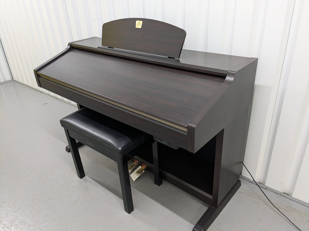 Yamaha Clavinova CVP-203 Digital Piano arranger with stool rosewood stock #24321