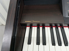 Load image into Gallery viewer, Yamaha Clavinova CVP-203 Digital Piano arranger with stool rosewood stock #24321
