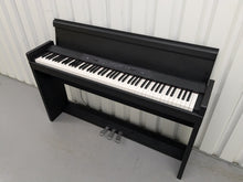 Load image into Gallery viewer, Korg SP350 compact slim size Digital Piano in black finish stock # 24320
