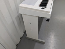 Load image into Gallery viewer, Yamaha DGX-660 in white 88 Key Weighted Keys Portable Grand, stand stock # 24348
