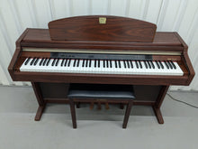 Load image into Gallery viewer, Yamaha Clavinova CLP-950 Digital Piano and stool in mahogany stock nr 24341
