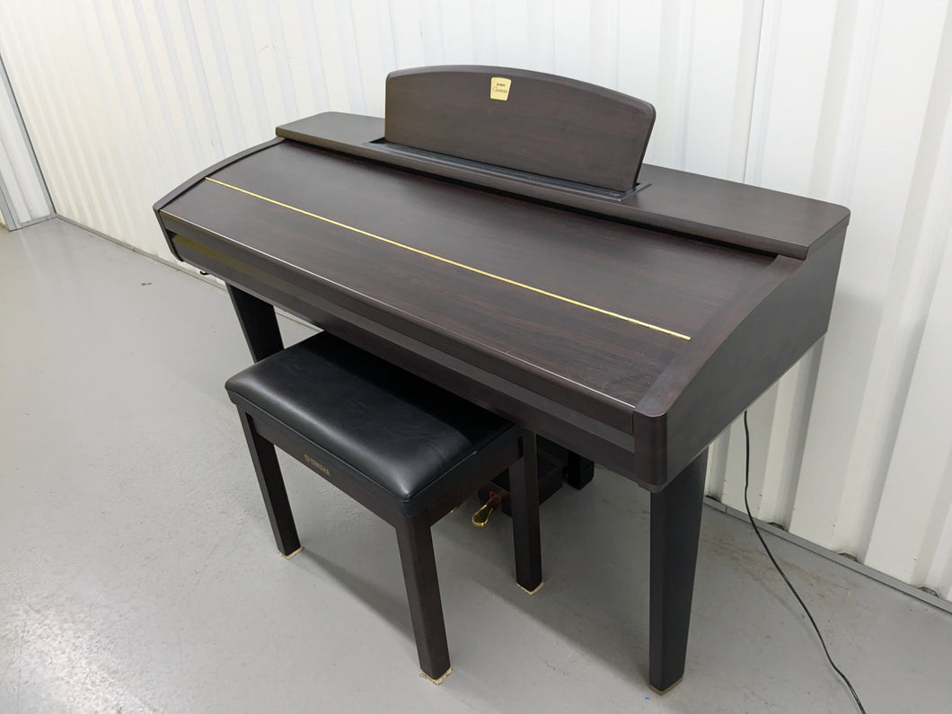 YAMAHA CLAVINOVA CVP-307 DIGITAL PIANO ARRANGER IN DARK ROSEWOOD STOCK #24332