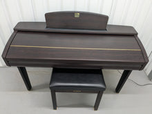 Load image into Gallery viewer, YAMAHA CLAVINOVA CVP-307 DIGITAL PIANO ARRANGER IN DARK ROSEWOOD STOCK #24332
