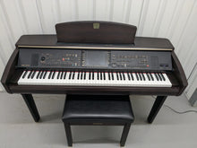 Load image into Gallery viewer, YAMAHA CLAVINOVA CVP-307 DIGITAL PIANO ARRANGER IN DARK ROSEWOOD STOCK #24332
