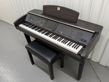 Load image into Gallery viewer, YAMAHA CLAVINOVA CVP-307 DIGITAL PIANO ARRANGER IN DARK ROSEWOOD STOCK #24332
