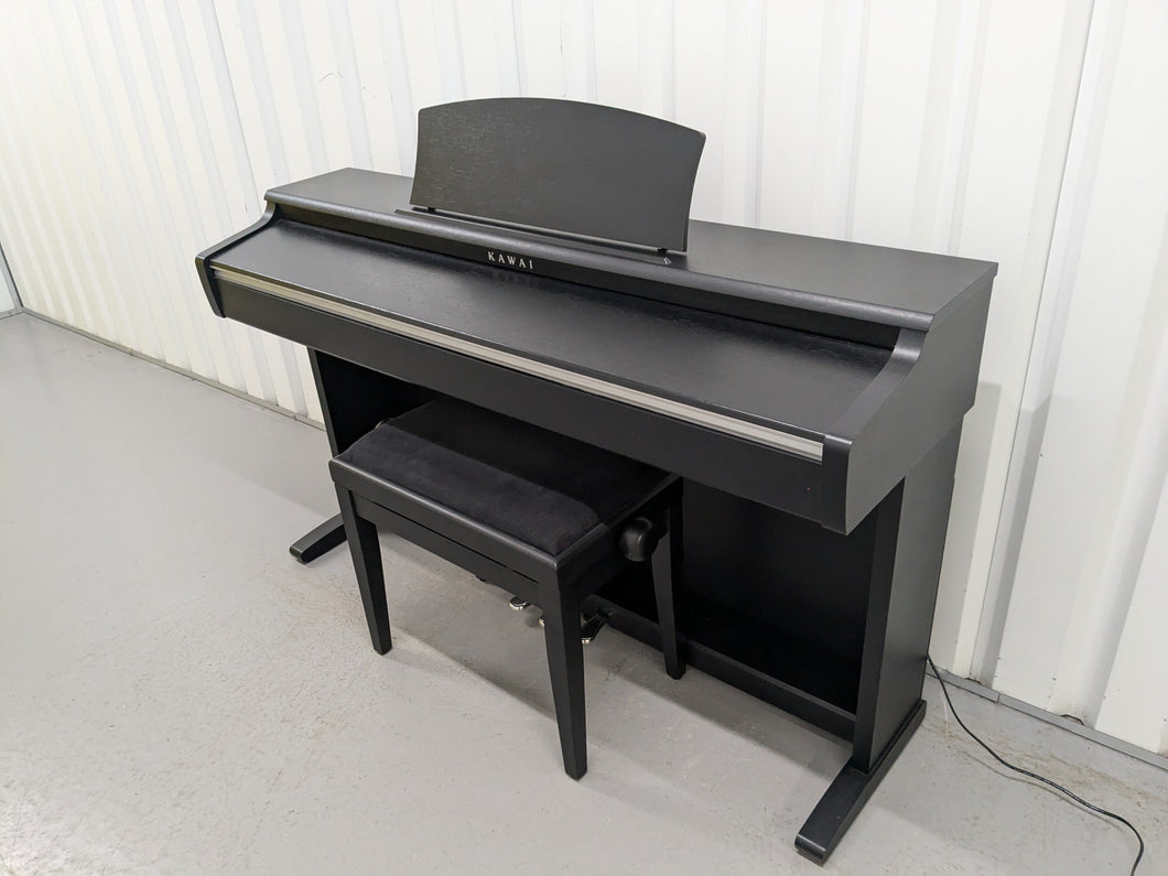 Kawai CN23 digital piano and stool in satin black finish stock number 24345