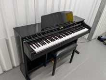 Load image into Gallery viewer, Kawai CN31 digital piano and stool in polished ebony glossy black stock number 24351
