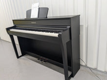 Load image into Gallery viewer, Yamaha Clavinova CLP-735 in satin black with stool and manuals stock nr 24354
