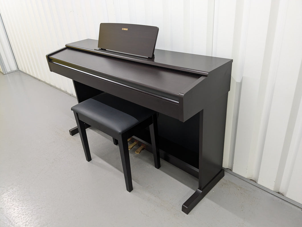 Yamaha Arius YDP-144 digital piano and stool in dark rosewood stock nr 24353