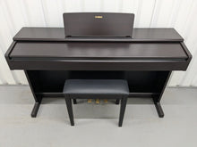 Load image into Gallery viewer, Yamaha Arius YDP-144 digital piano and stool in dark rosewood stock nr 24353
