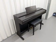 Load image into Gallery viewer, Yamaha Arius YDP-144 digital piano and stool in dark rosewood stock nr 24353
