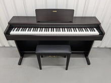 Load image into Gallery viewer, Yamaha Arius YDP-144 digital piano and stool in dark rosewood stock nr 24353
