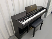 Load image into Gallery viewer, Yamaha Arius YDP-144 digital piano and stool in dark rosewood stock nr 24353
