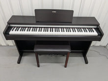 Load image into Gallery viewer, Yamaha Arius YDP-142 Digital Piano and stool in dark rosewood Stock number 24356
