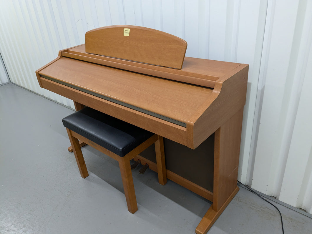 Yamaha Clavinova CLP-950 Digital Piano and stool in cherry wood finish stock nr 24357