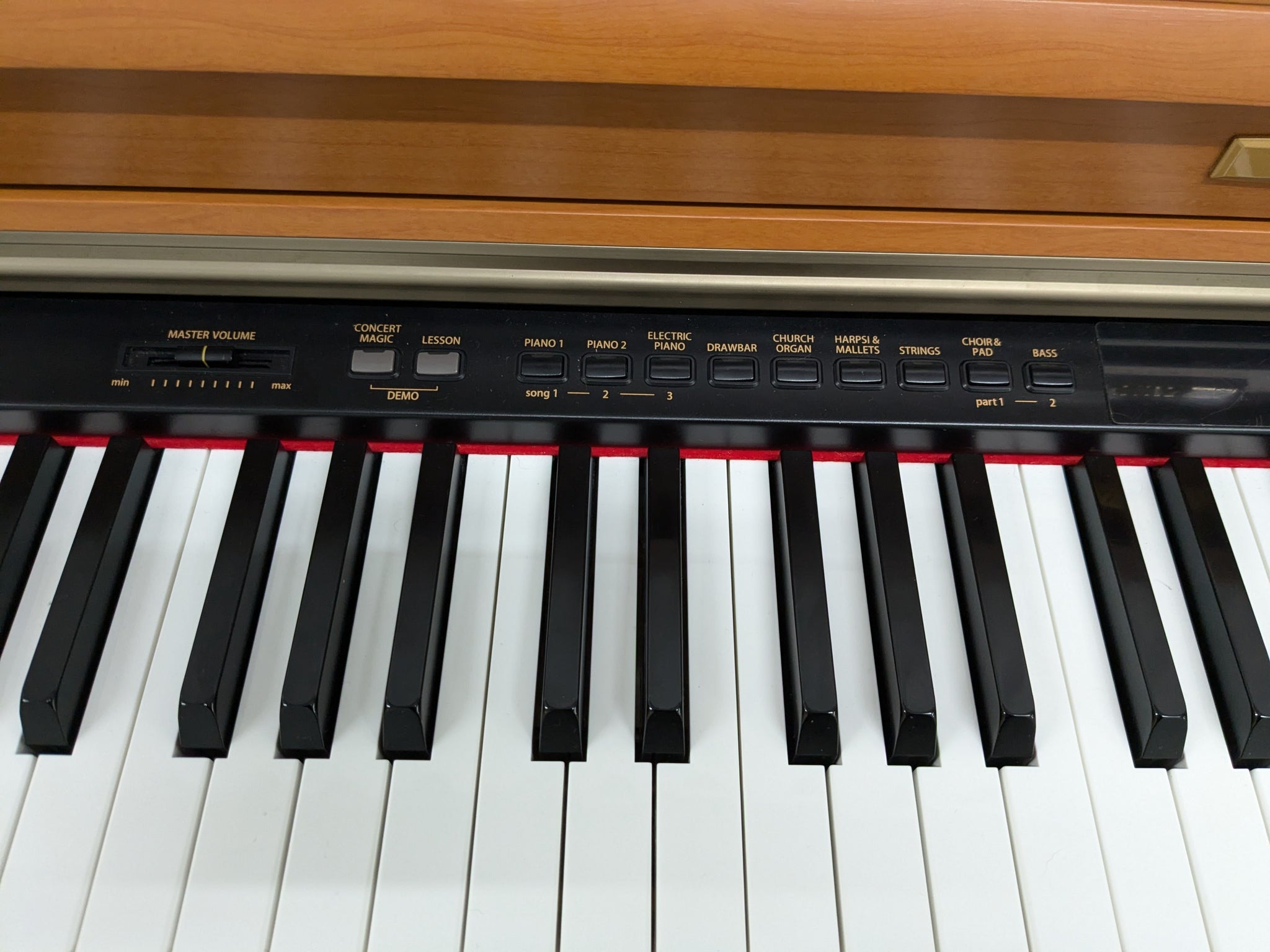 Kawai CN32 Digital Piano with stool in light oak finish stock